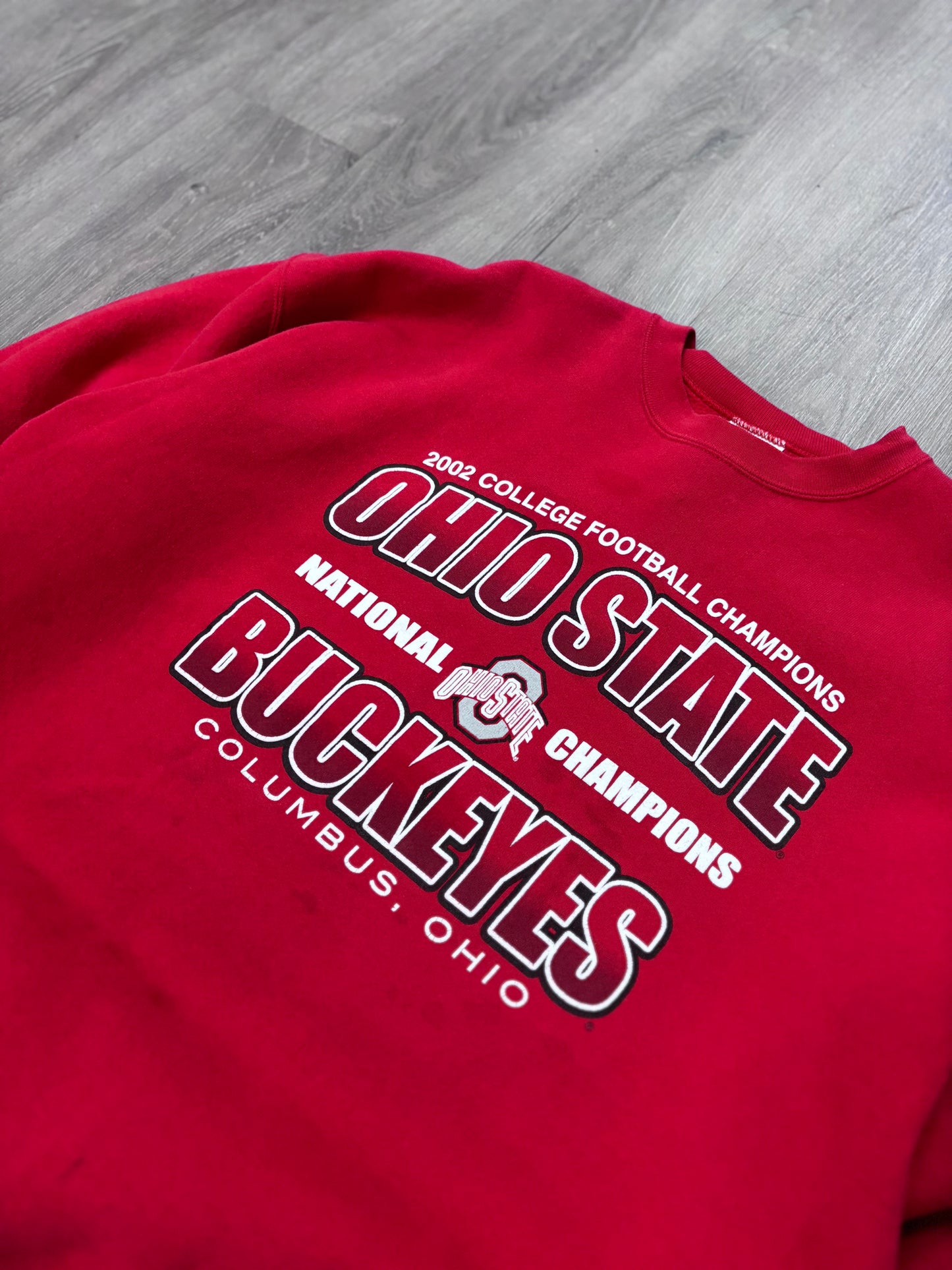 Vintage Ohio State ‘02 National Champs Football Crewneck