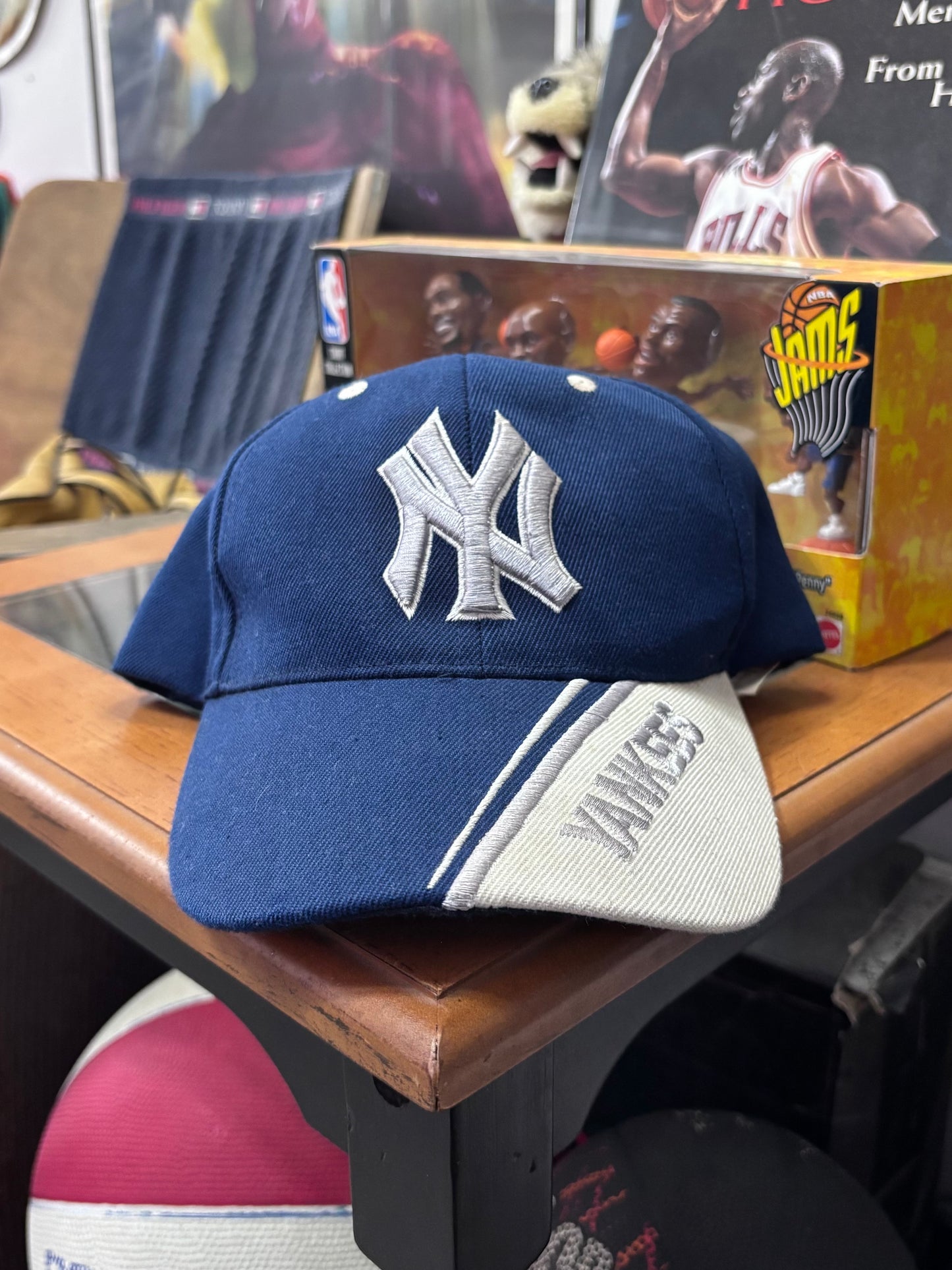 Vintage New York Yankees Strap Back Hat
