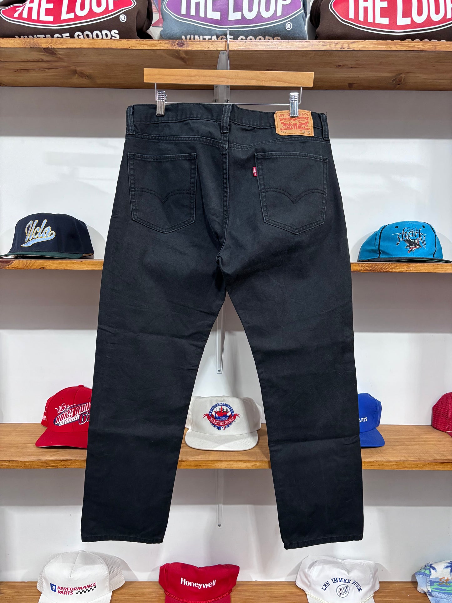 Vintage Levi’s 511 Black Denim Jeans