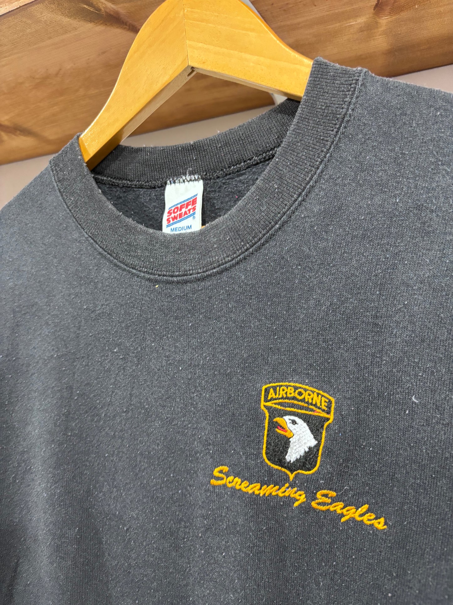 Vintage Airborne Screaming Eagle Crewneck