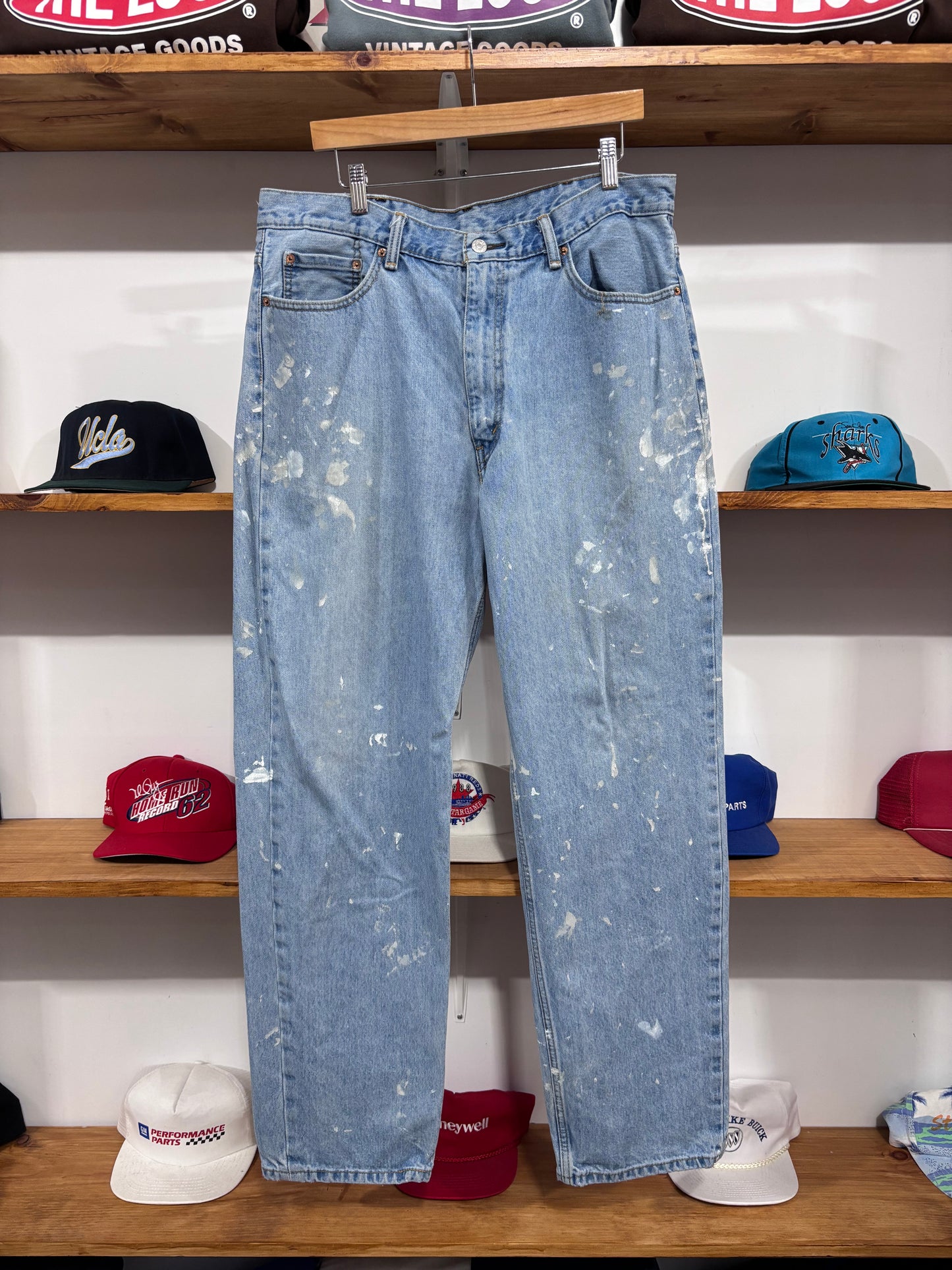Vintage Levi’s Distressed Light Wash Jeans