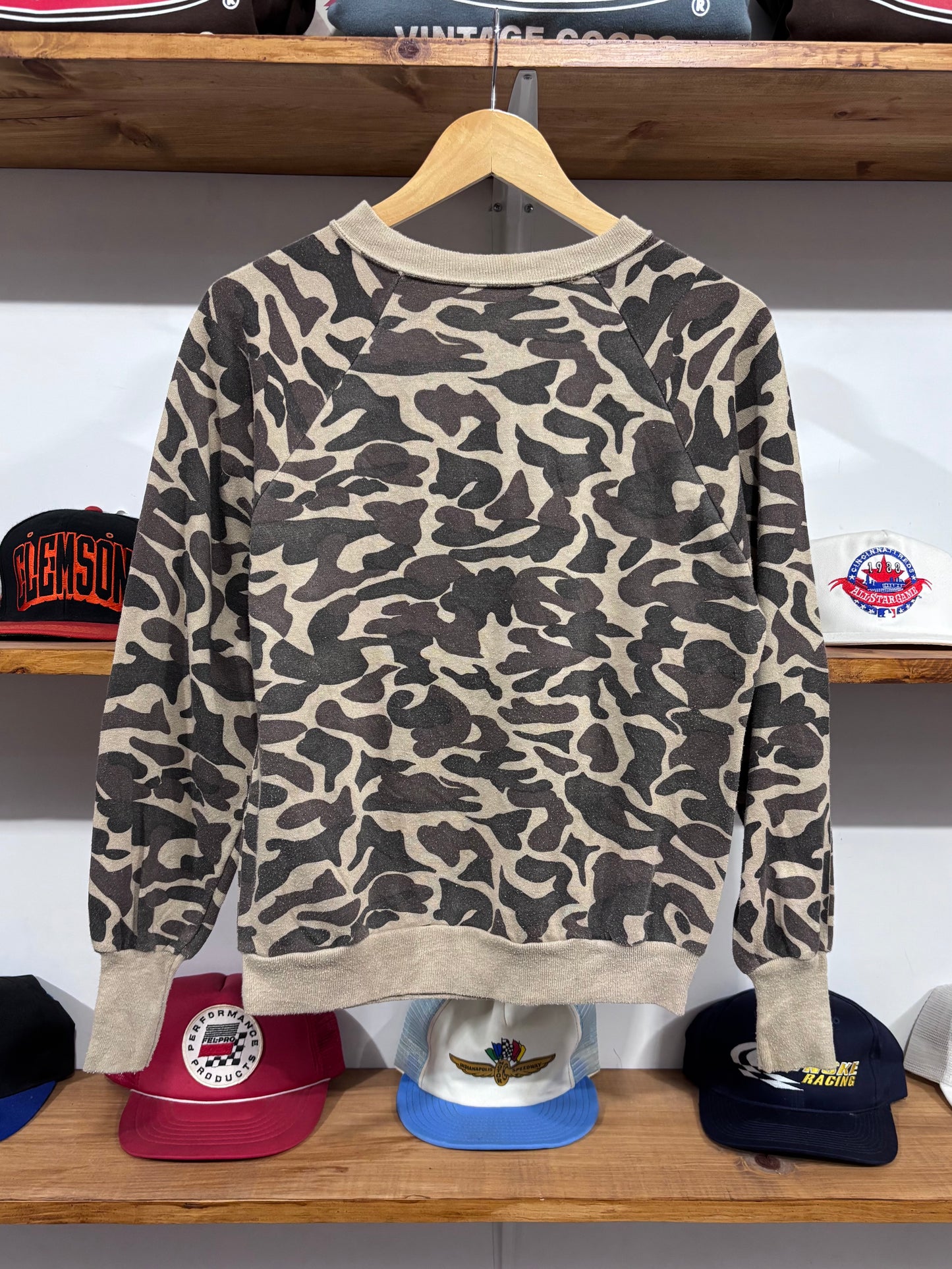 Vintage Camo Crewneck