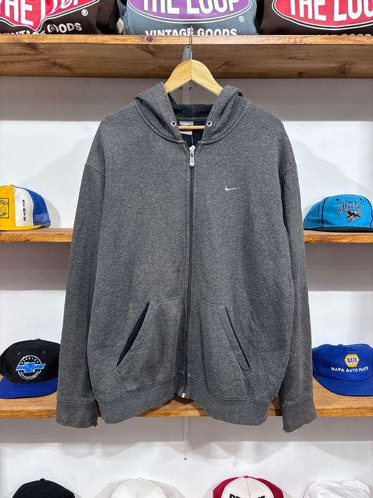 Vintage Nike Gray Hoodie
