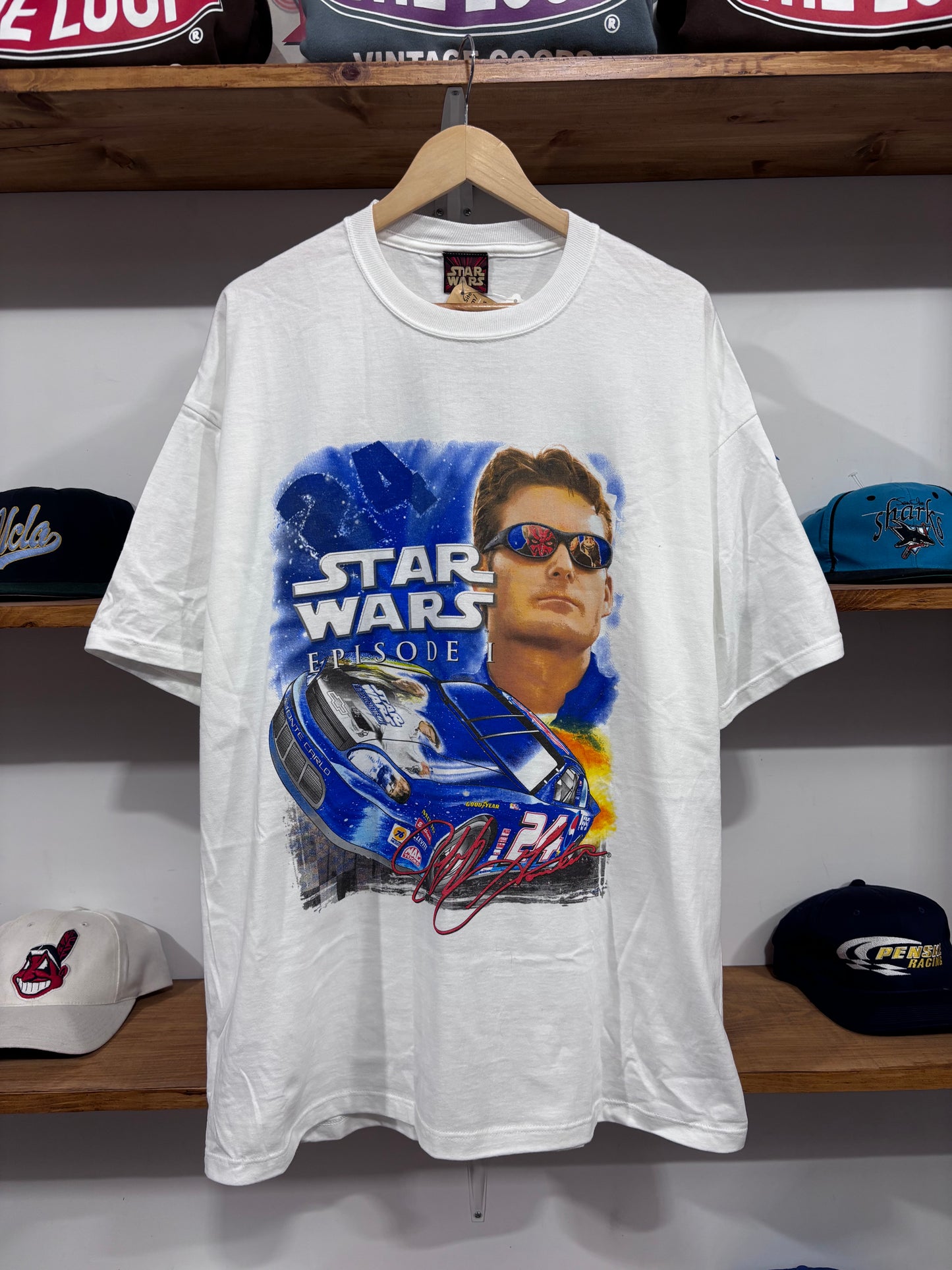 Vintage Star Wars Jeff Gordon Racing Tee