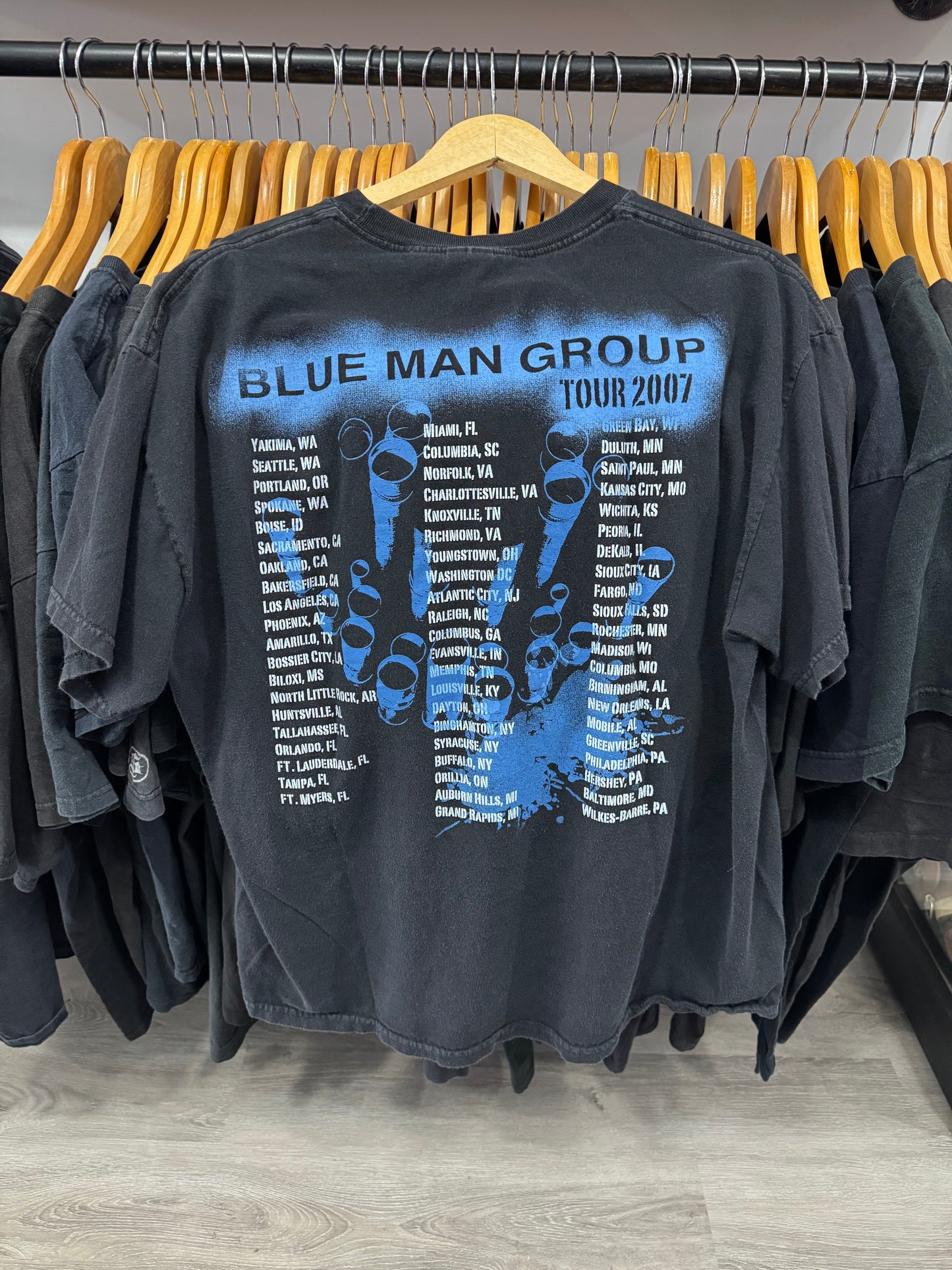 Vintage Blue Man Tee