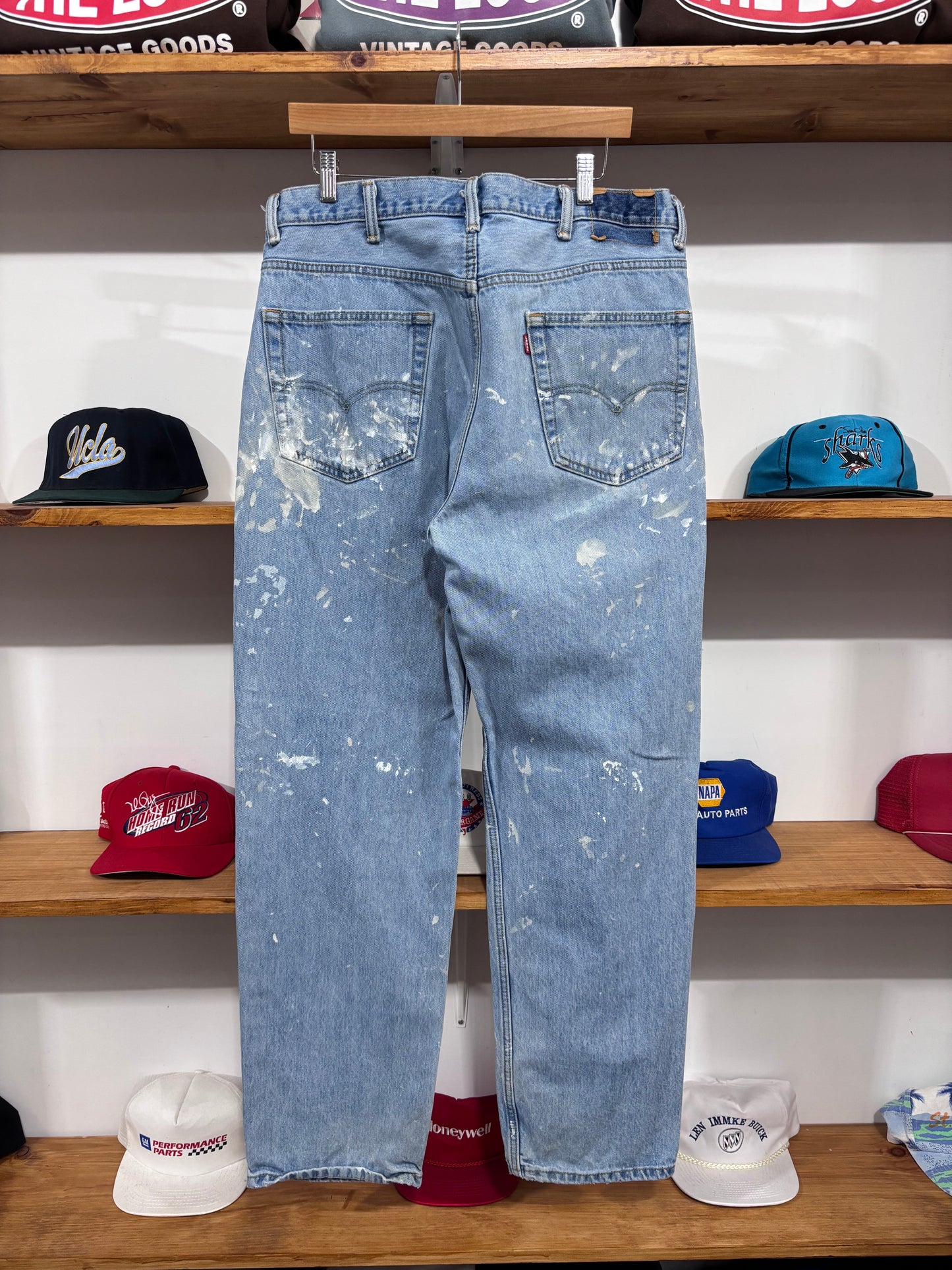 Vintage Levi’s Distressed Light Wash Jeans