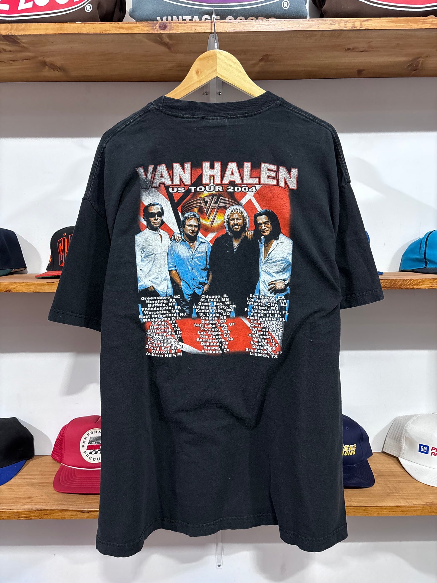 Vintage Van Halen Tour Band Tee