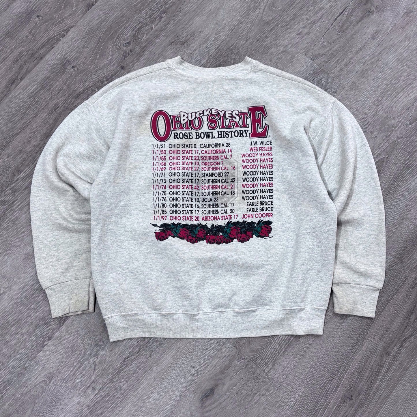 Vintage Ohio State 1997 Rose Bowl Crewneck