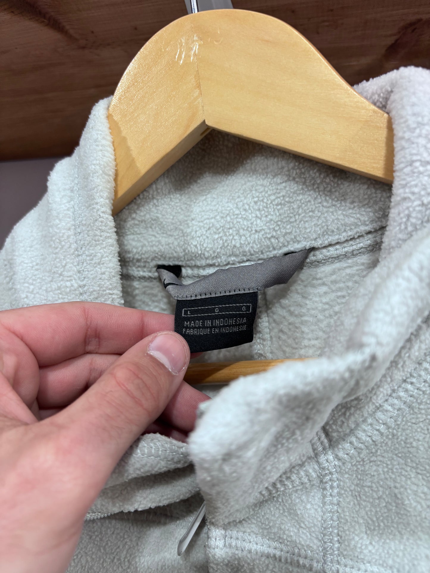 Vintage Nike White Fleece