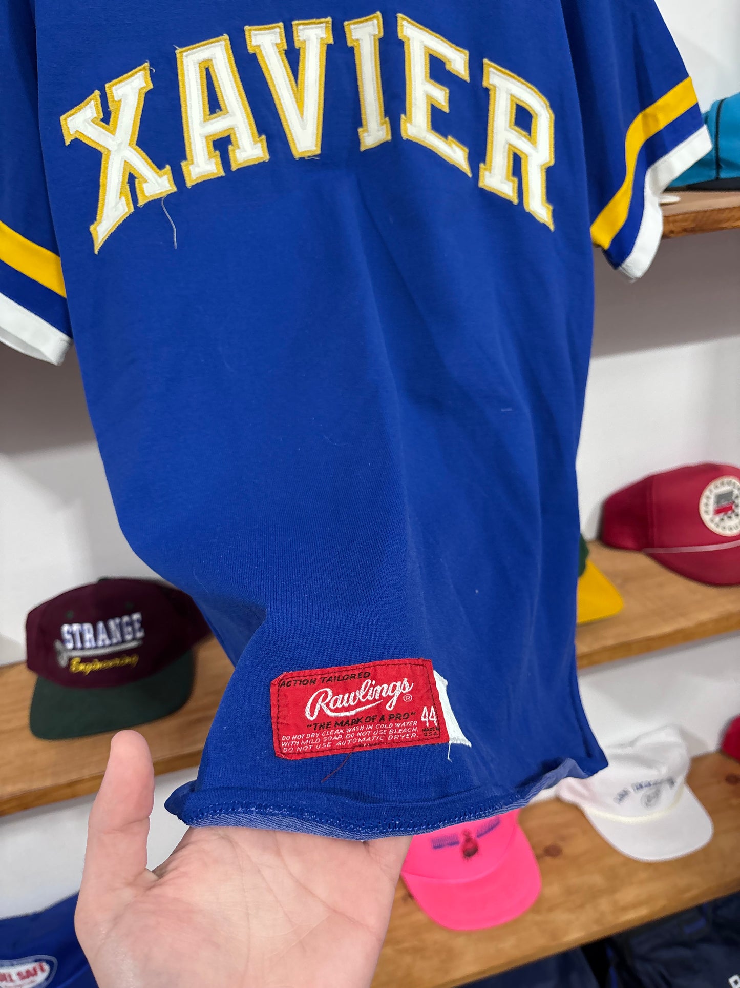Vintage Xavier University Baseball Jersey