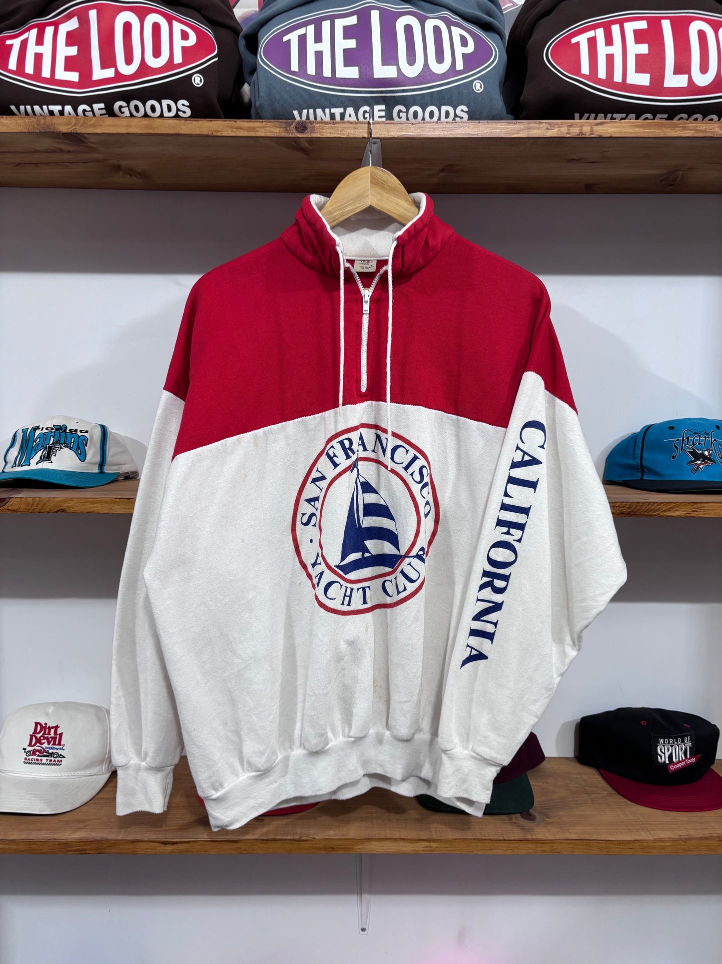 Vintage San Francisco Yacht Club 1/4 Zip