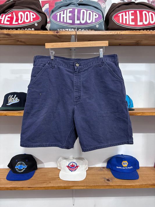 Vintage Carhartt Navy Carpenter Shorts