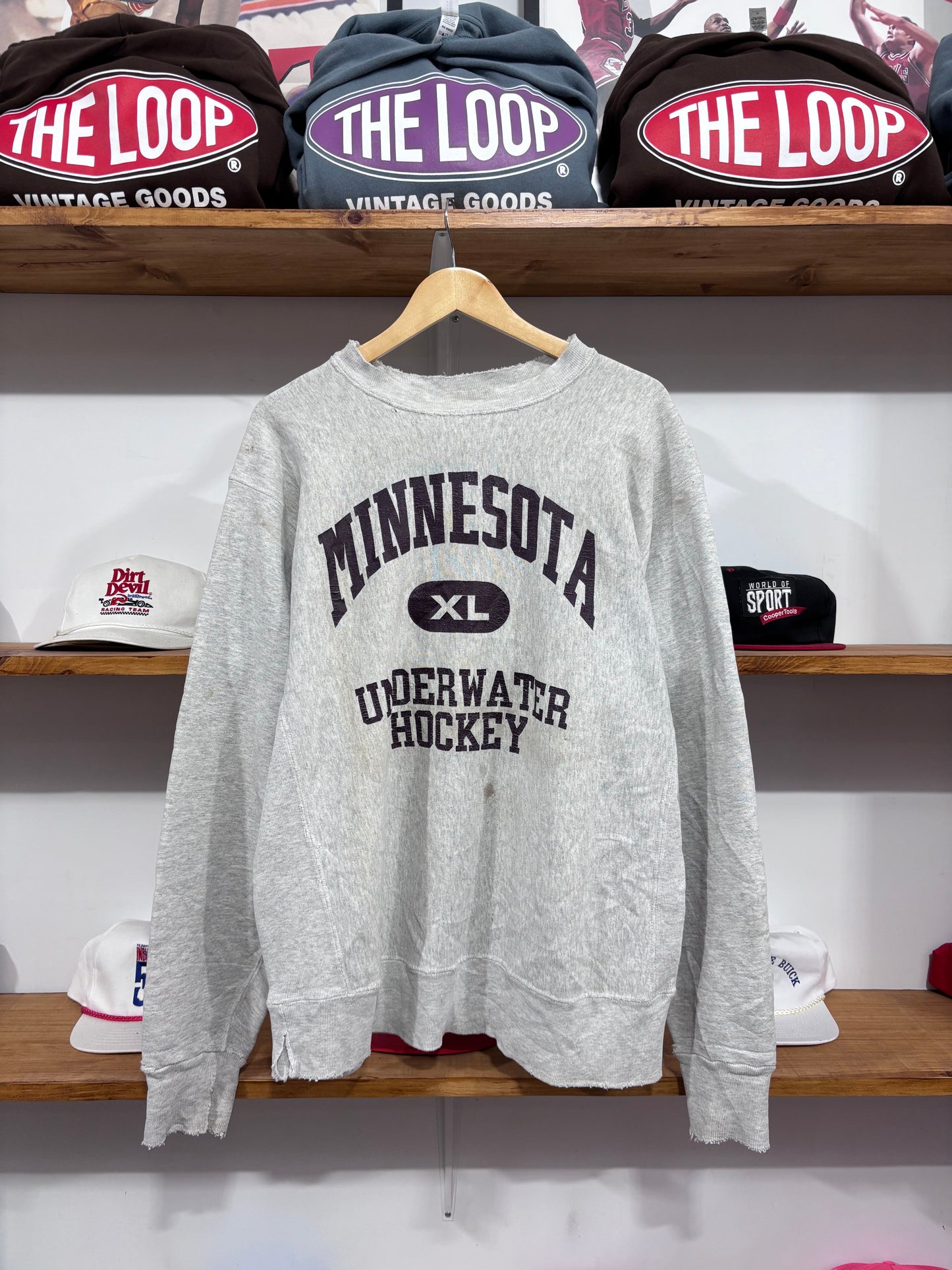 Vintage Minnesota Underwater Hockey Crewneck
