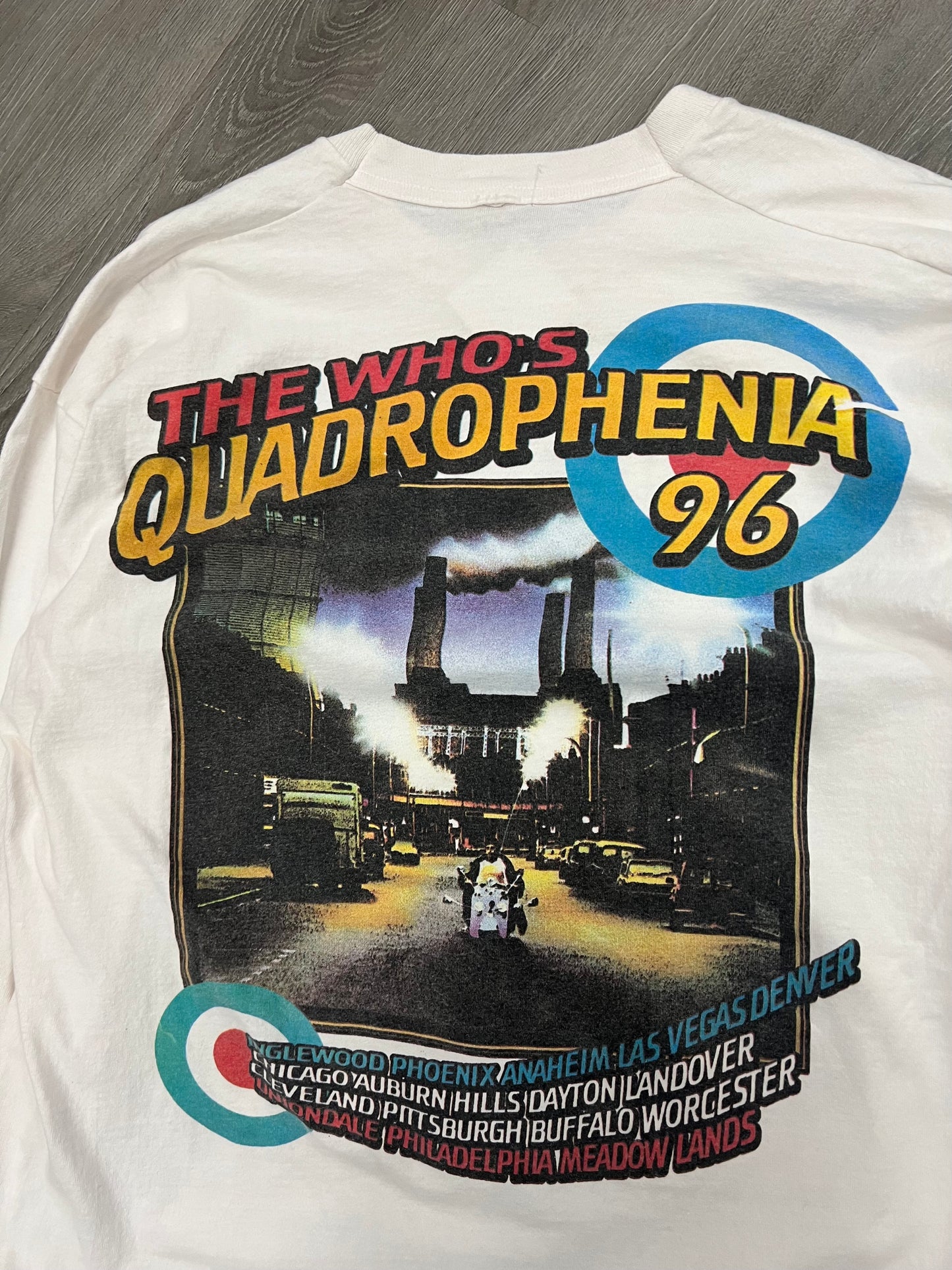 Vintage The Who’s Quadrophenia ‘96 Long Sleeve Tee