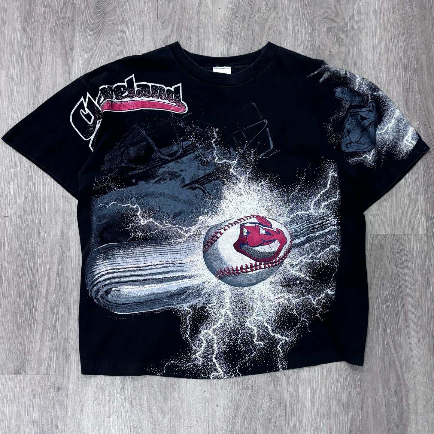 Vintage Cleveland Indians AOP Tee