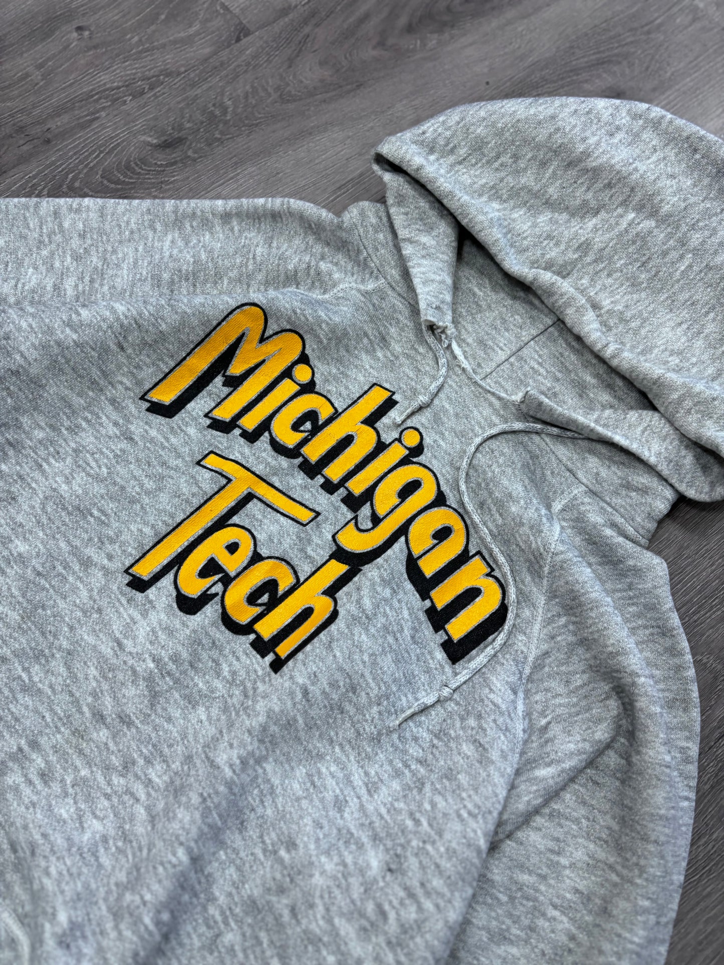 Vintage Michigan Tech Hoodie