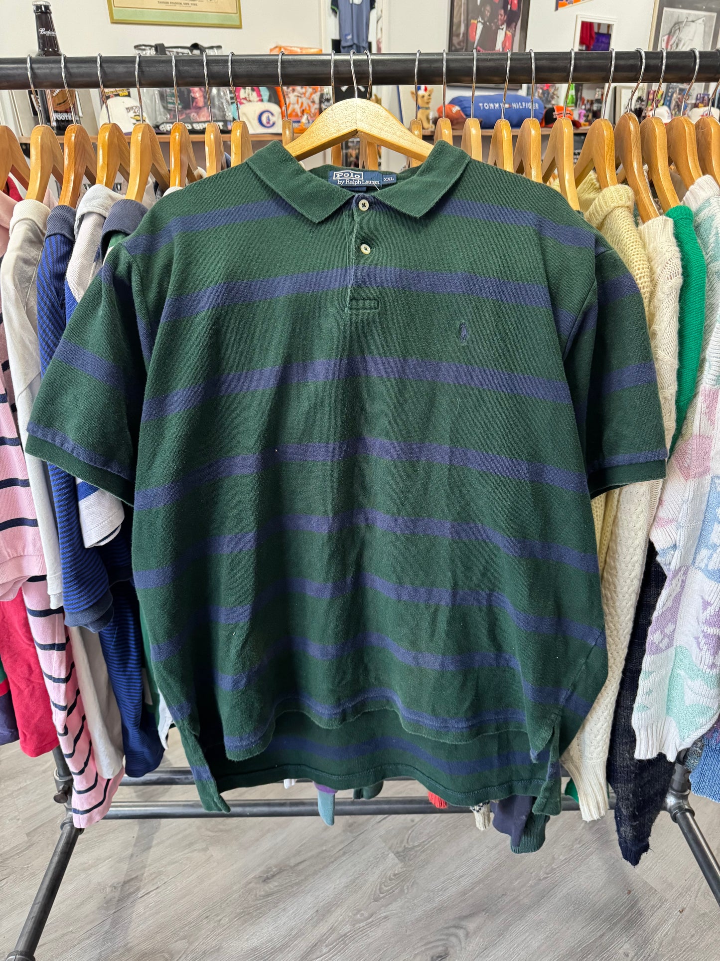 Vintage Striped Ralph Lauren Polo