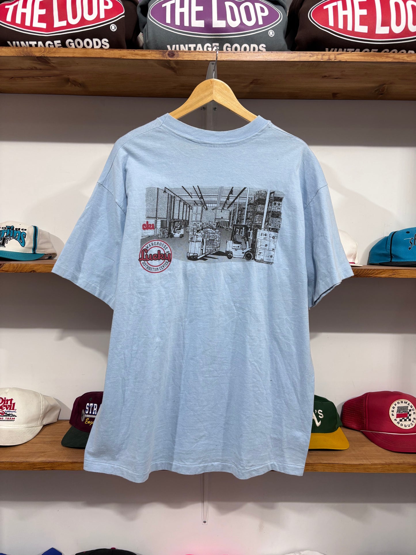 Vintage Lucky Warehouse & Distribution Tee