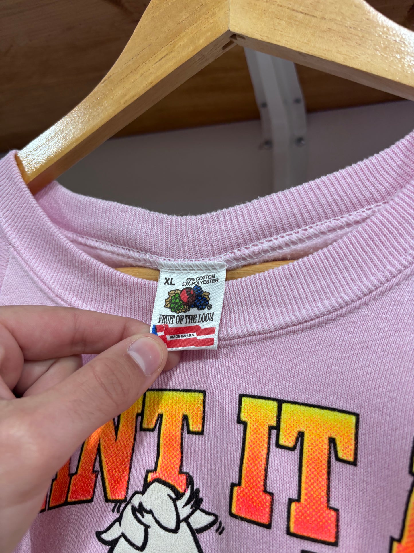 Vintage Duck “I Want It All” Crewneck