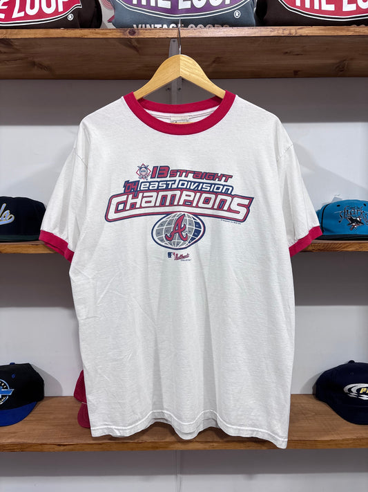 Vintage Atlanta Braves Ringer Tee