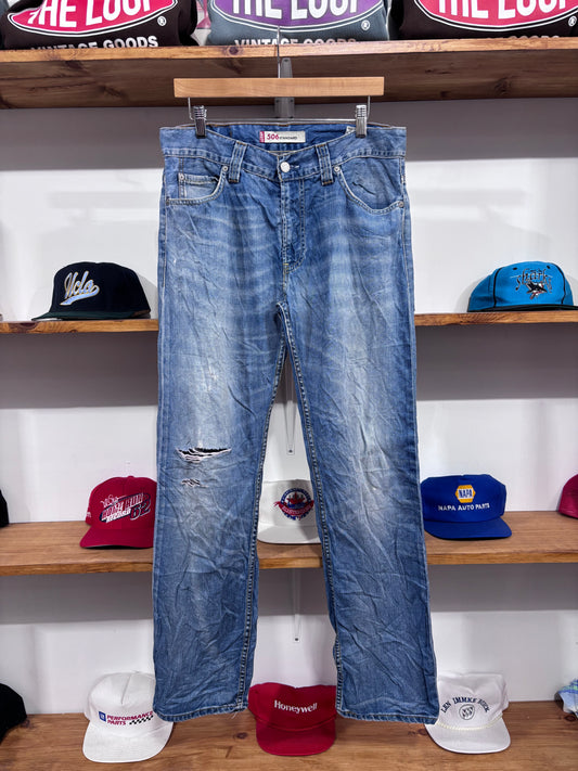 Vintage Levi’s 506 Faded Blue Jeans