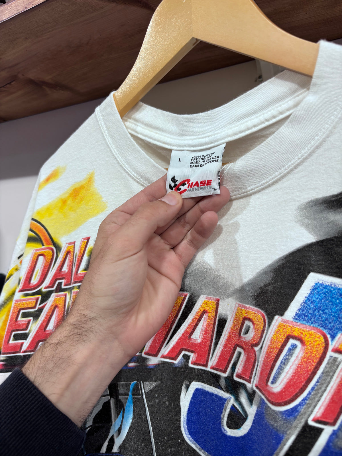 Vintage Dale Earnhardt Jr. AOP Racing Tee