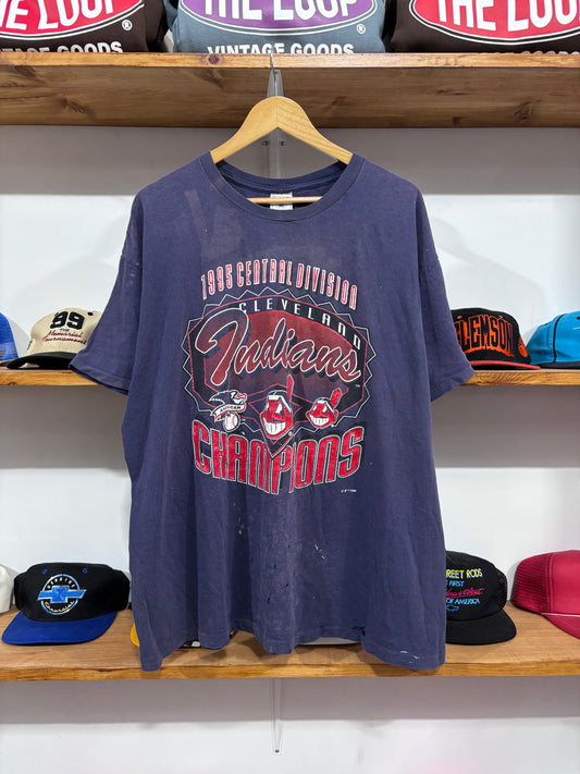Vintage Cleveland Indians Champs Tee