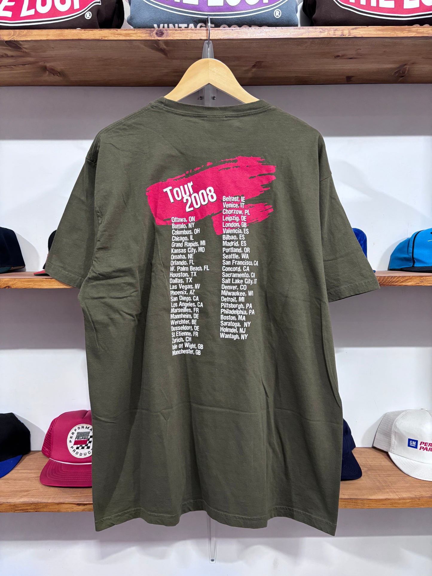 Vintage The Police Tour Band Tee