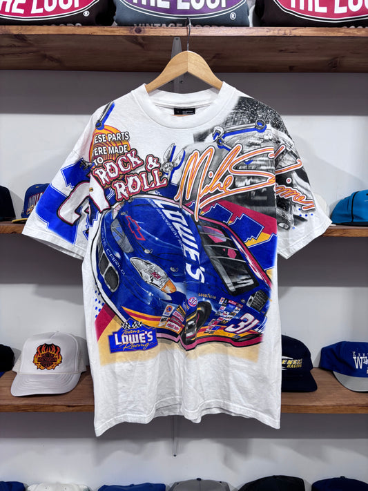 Vintage Mike Skinner AOP Racing Tee