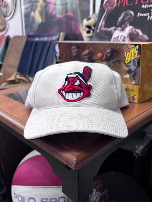Vintage Cleveland Indians Strap Back Hat
