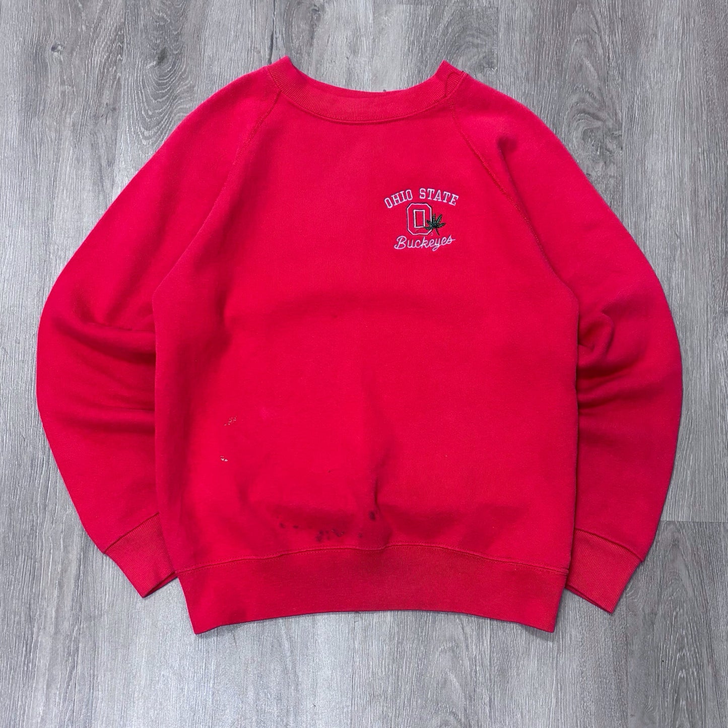 Vintage Ohio State Buckeyes Red Crewneck