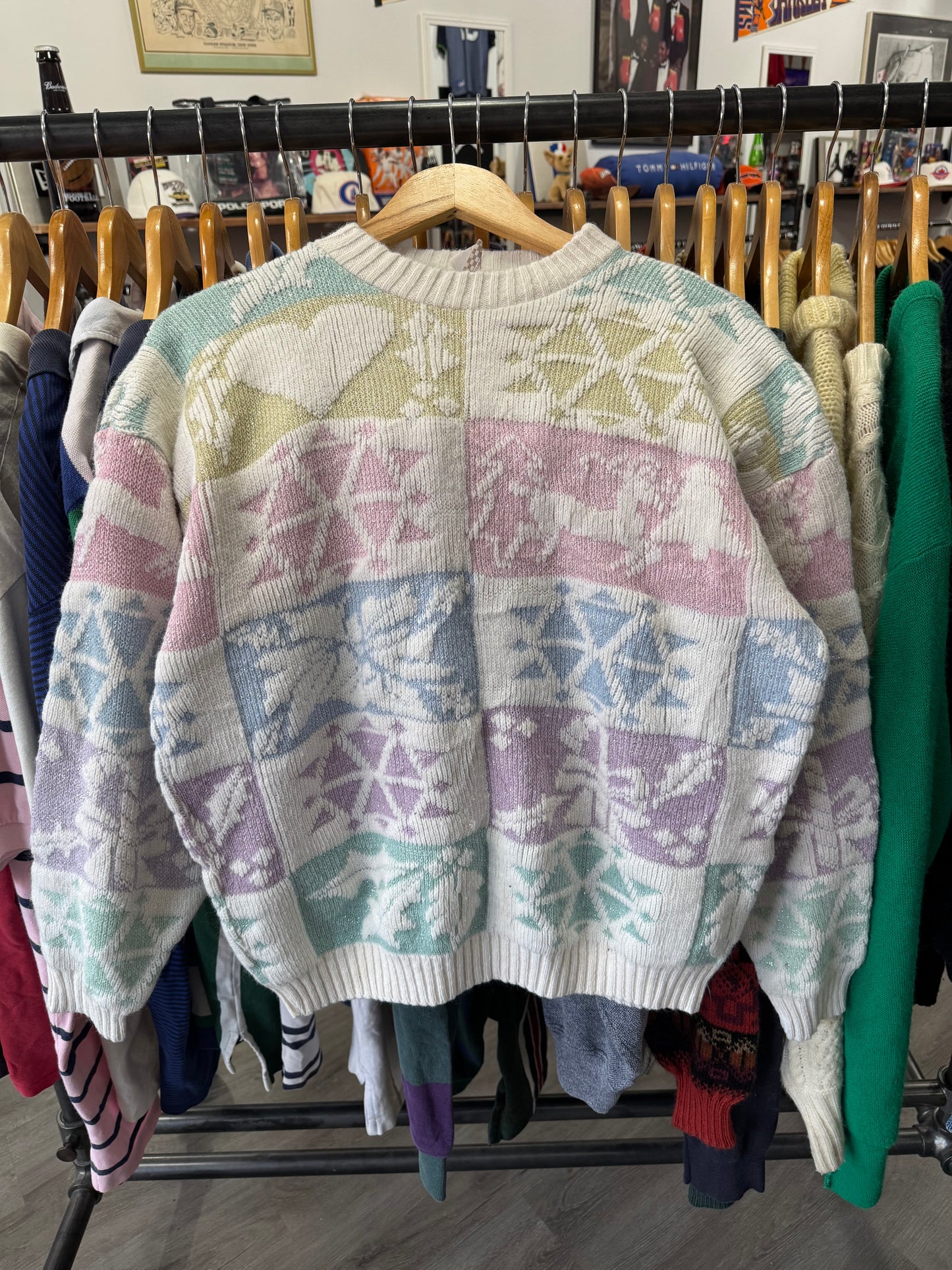 Vintage Snowflake Sweater