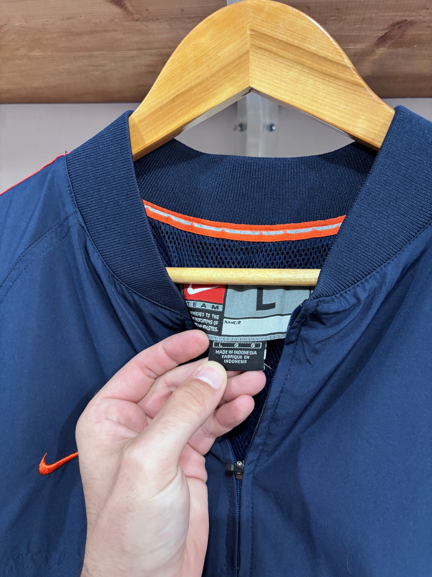 Vintage Illinois Nike Pullover Jacket