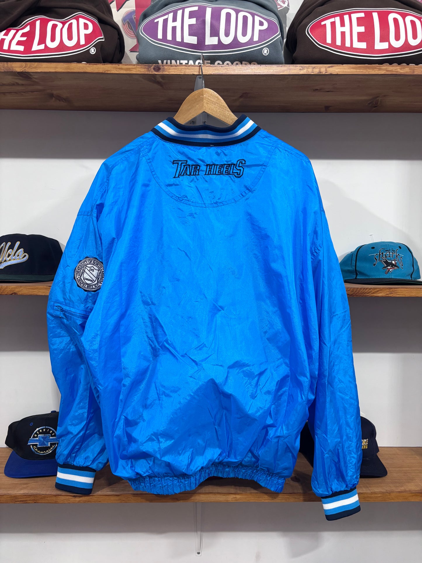 Vintage North Carolina Tar Heels Pro Player Windbreaker