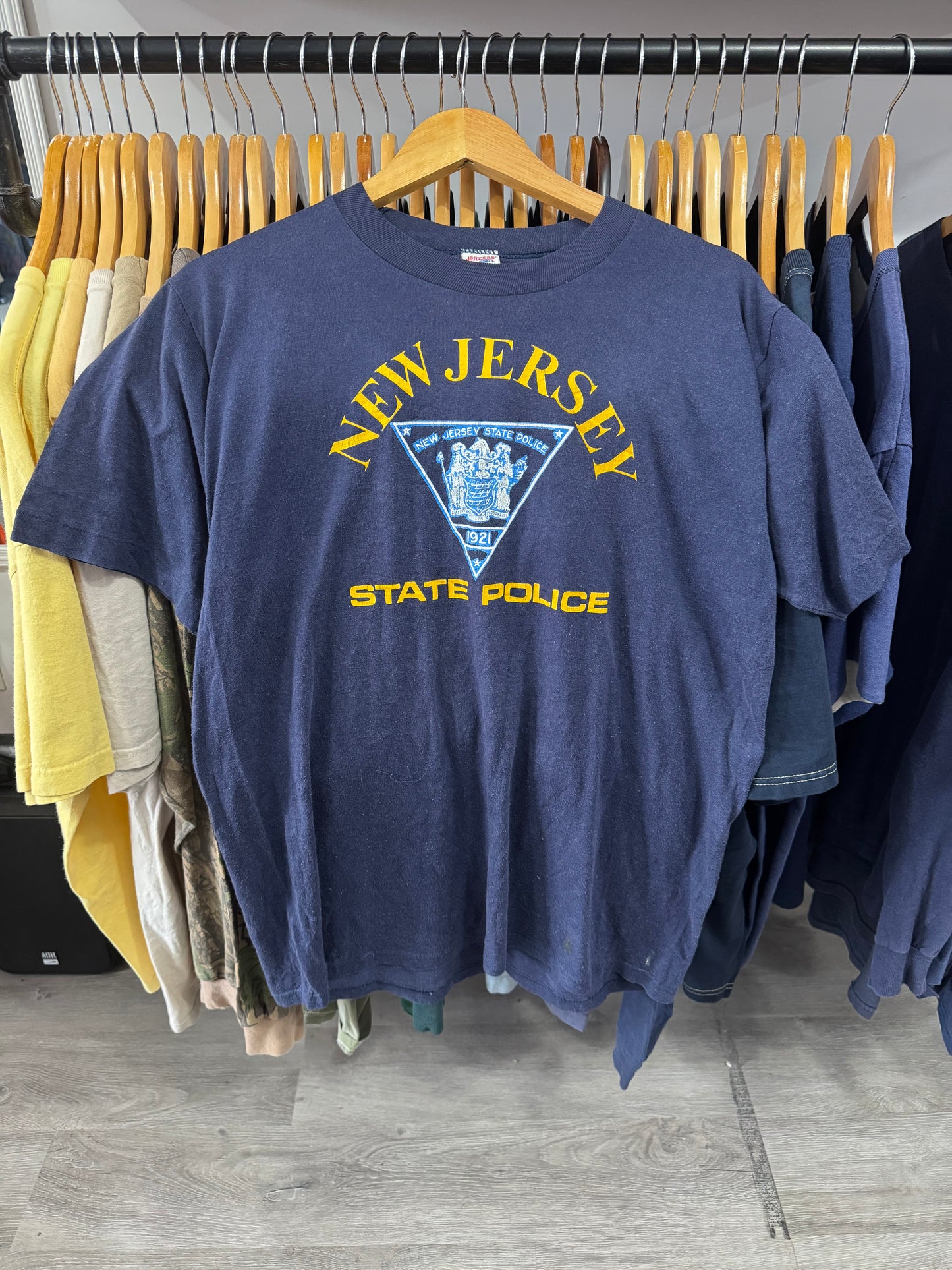 Vintage NJ Police Tee