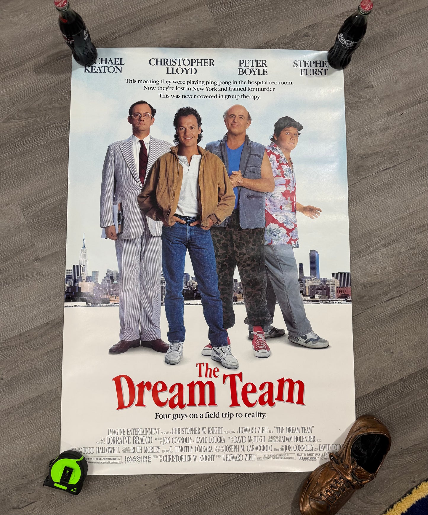 Vintage Dream Team Movie Poster