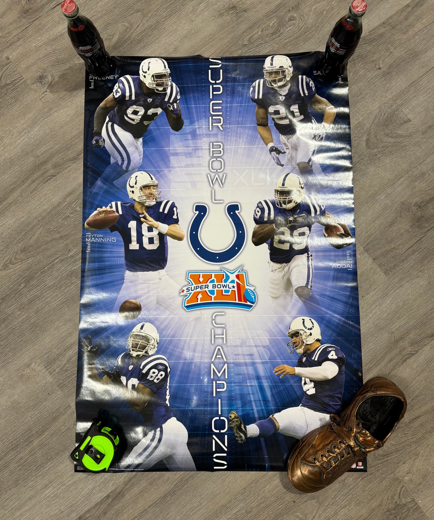 Vintage Colts Super Bowl Poster