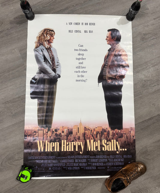 Vintage When Harry Met Sally Movie Poster