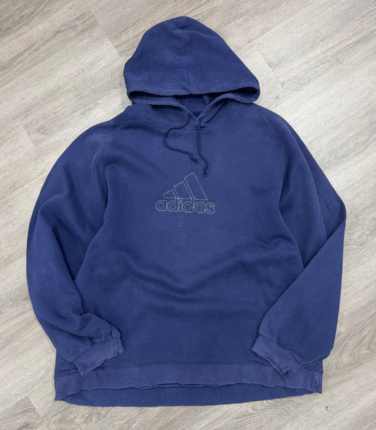 Vintage Adidas Stitched Hoodie