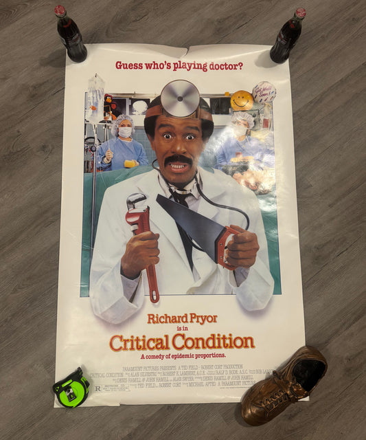 Vintage Critical Condition Movie Poster