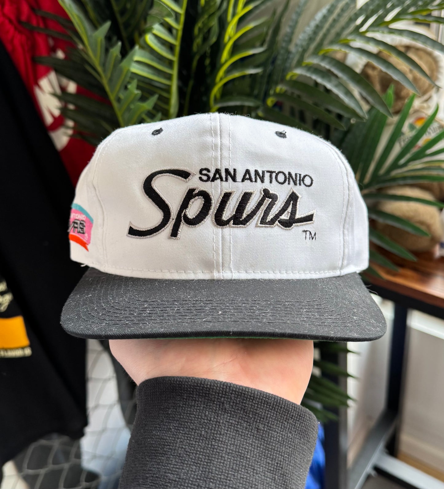 Vintage Spurs Sports Specialties Script