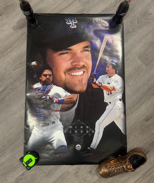 Vintage Mike Piazza Poster