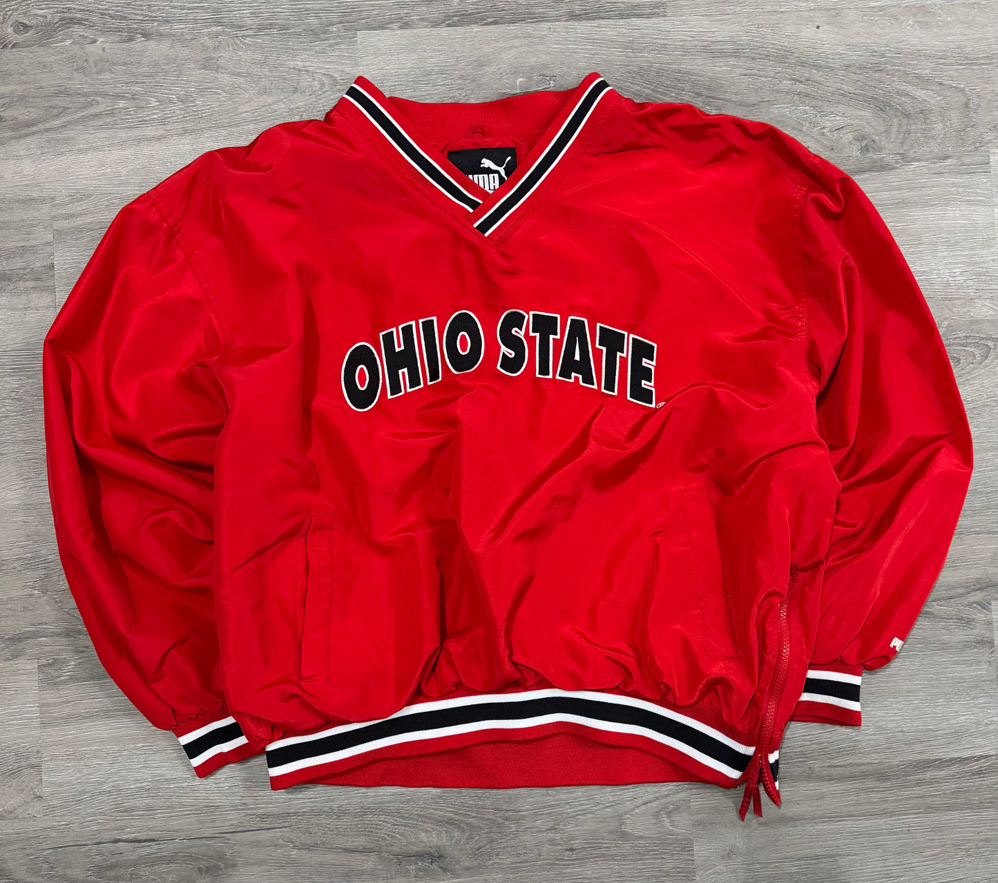 Vintage Ohio State Puma Windbreaker