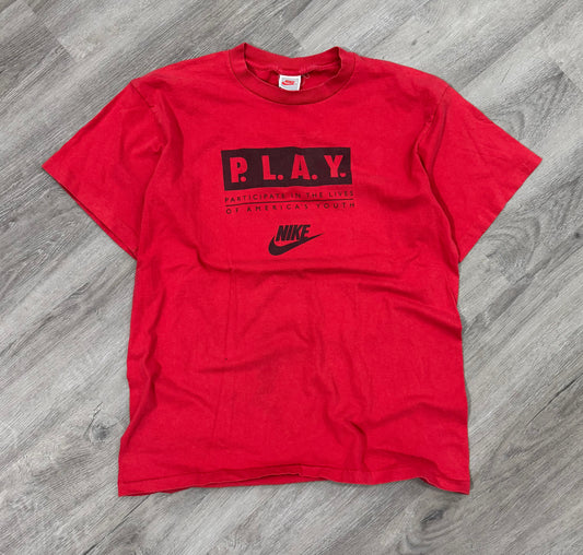 Vintage Nike “Play” Tee