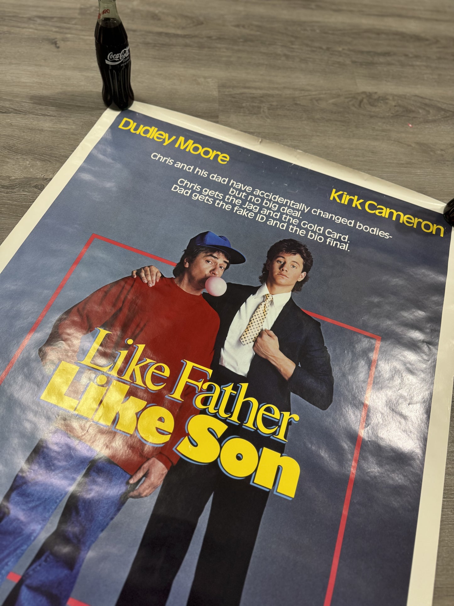 Vintage Like Father Like Son Movie Poster