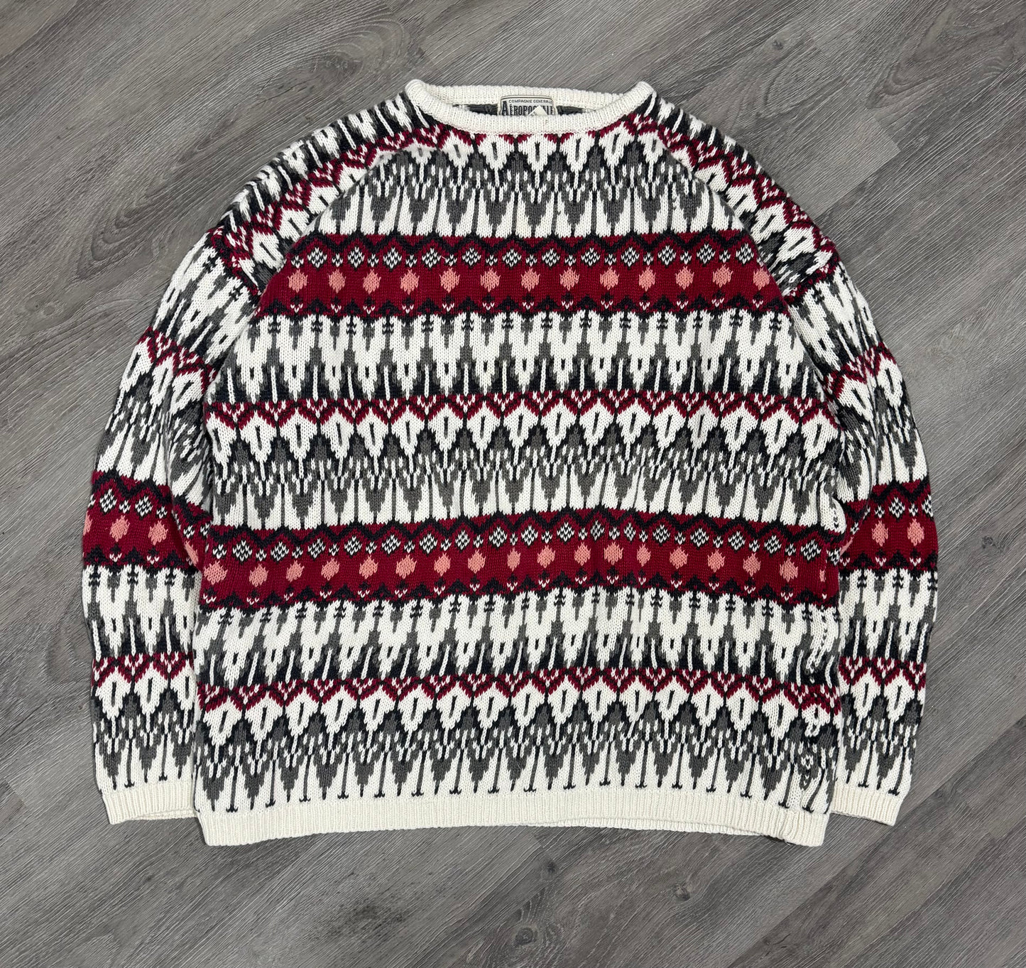 Vintage Patterned Sweater