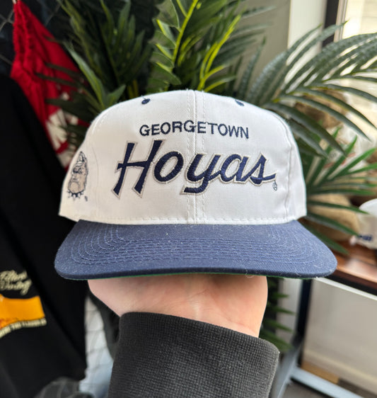 Vintage Georgetown Sports Specialties Script