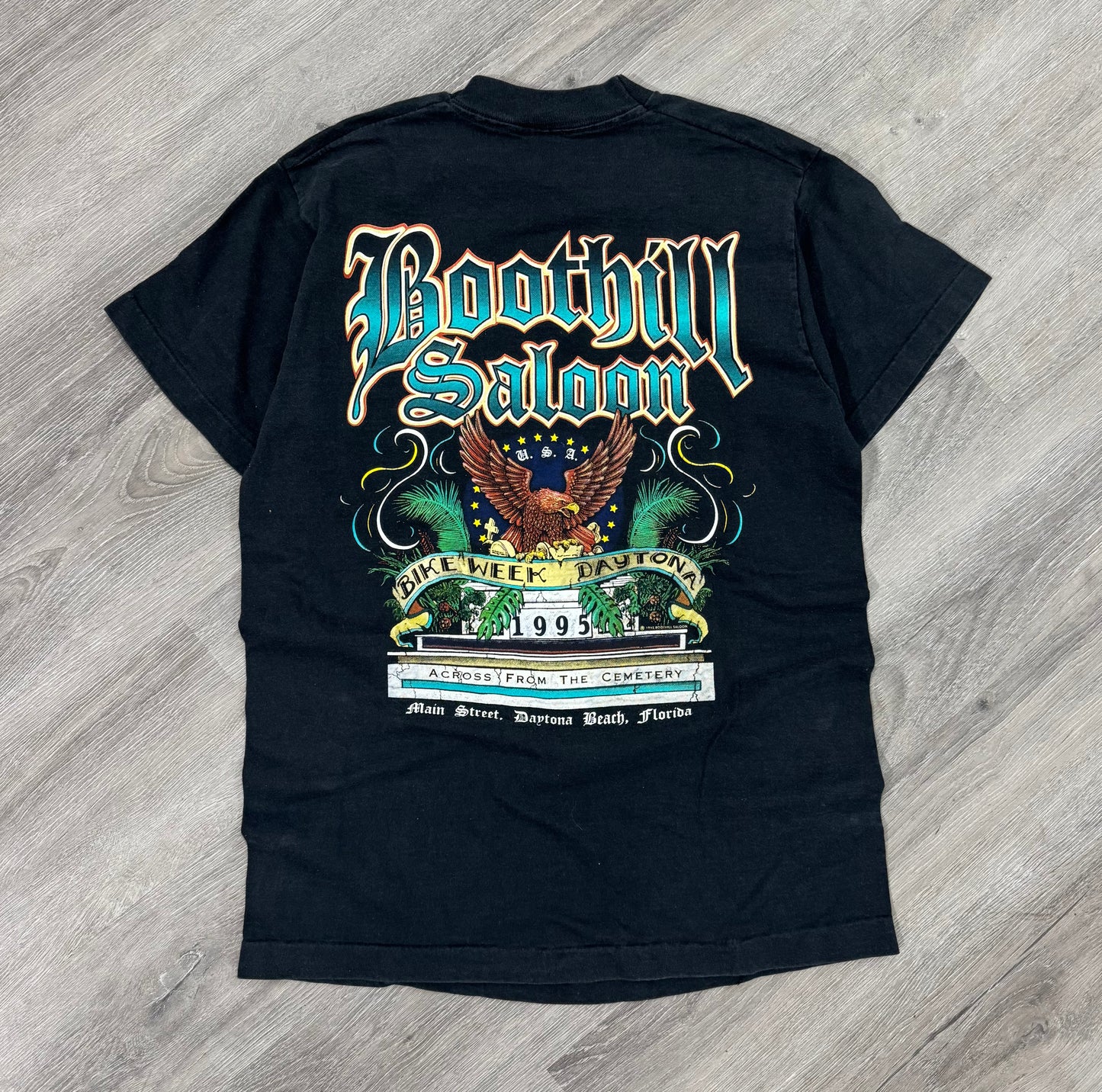 Vintage Boothill Saloon Biker Tee