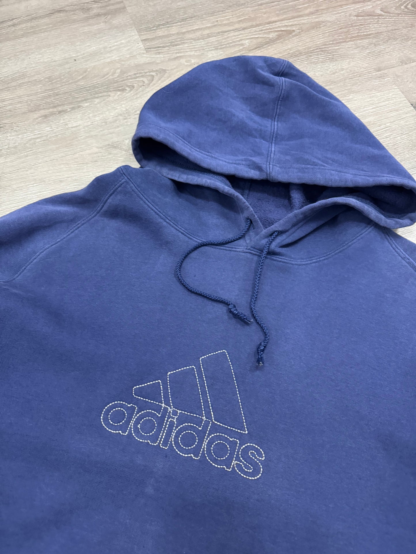 Vintage Adidas Stitched Hoodie