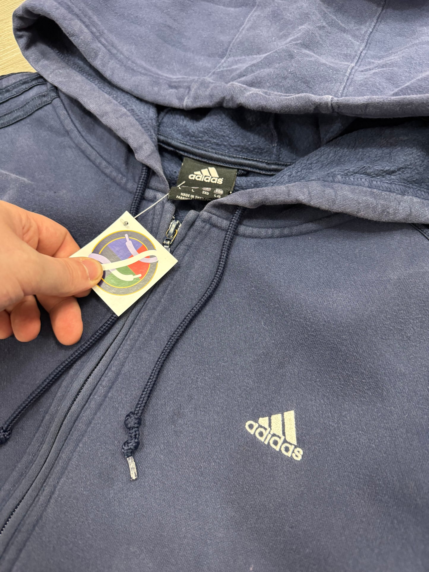 Vintage Adidas Zip Up Hoodie